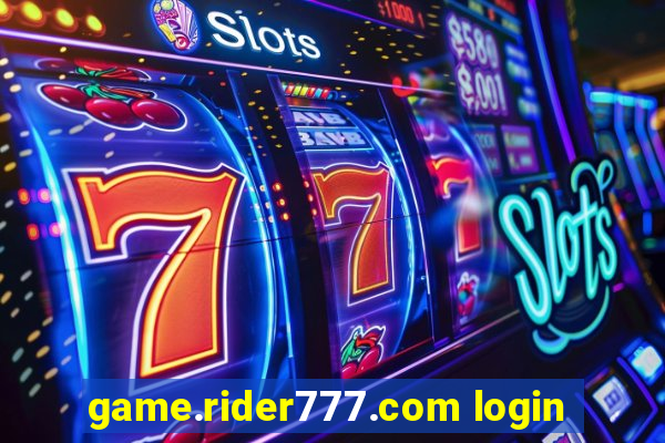 game.rider777.com login